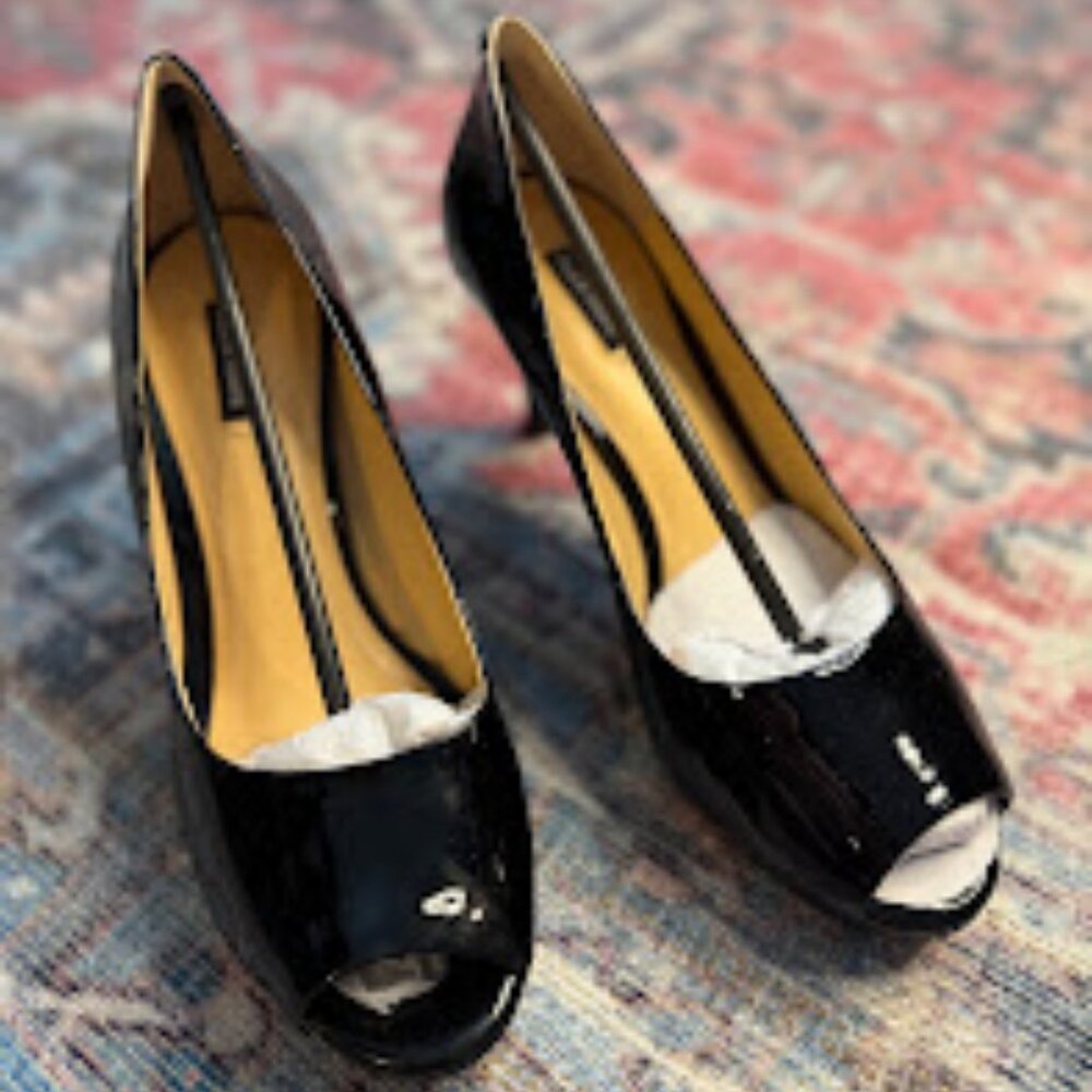 Alex Marie Caysey Black Women’s Heels Size 8.5 NIB